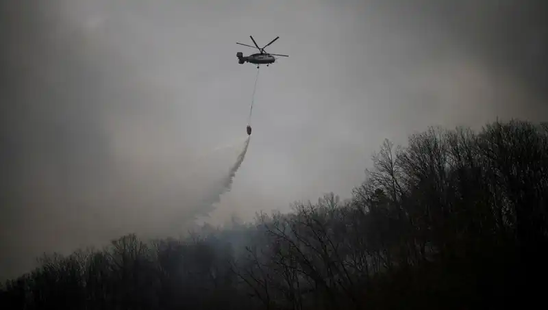 Güney Kore'de Helikopter Kazası: Yangın Söndürme Operasyonu Sırasında Felakete Yol Açtı