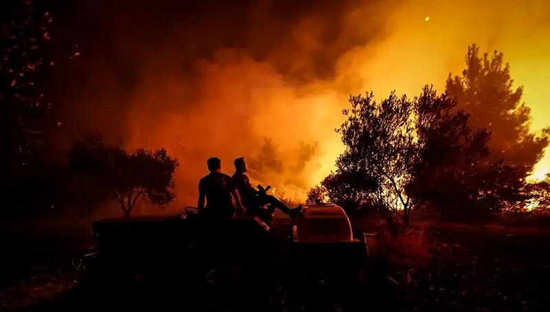 Çanakkale'deki Orman Yangını: 785 Kişinin Hayatı Kurtarıldı!