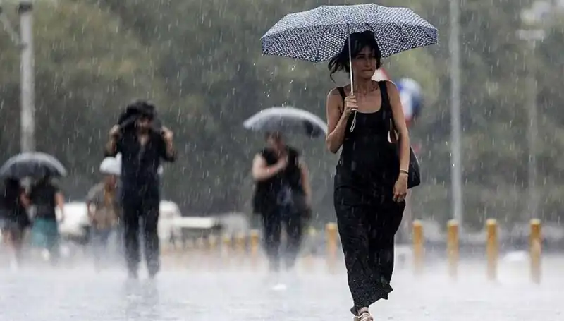 Meteoroloji'den 25 İle Sağanak Yağış Uyarısı: İstanbul ve Ankara Dikkat!