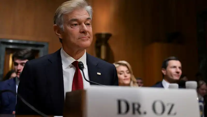 Mehmet Öz, Trump Sarısı Saç Rengiyle Senato'ya Giriş Yaptı