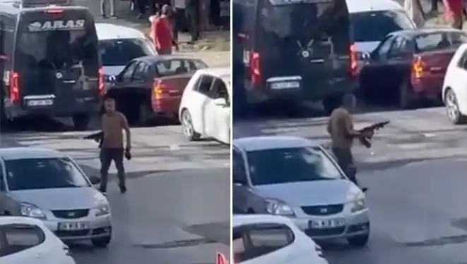 Başakşehir'de Pompalı Tüfekle Sokağa Çıkan Adam, Korku Dolu Anlar Yaşattı
