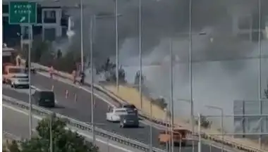 Anadolu Otoyolu'nda Sigara İzmari̇ti Yangını: Korku Dolu Anlar