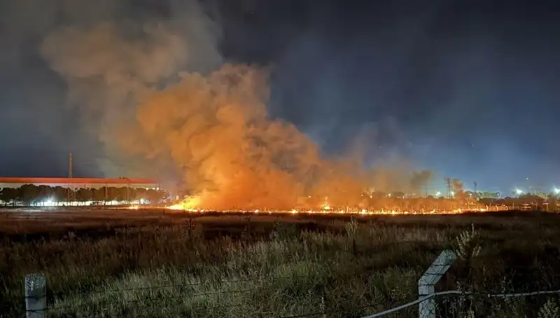 İzmir'de Gece Yarısı Yangın Paniği: İtfaiye Hızla Müdahale Etti