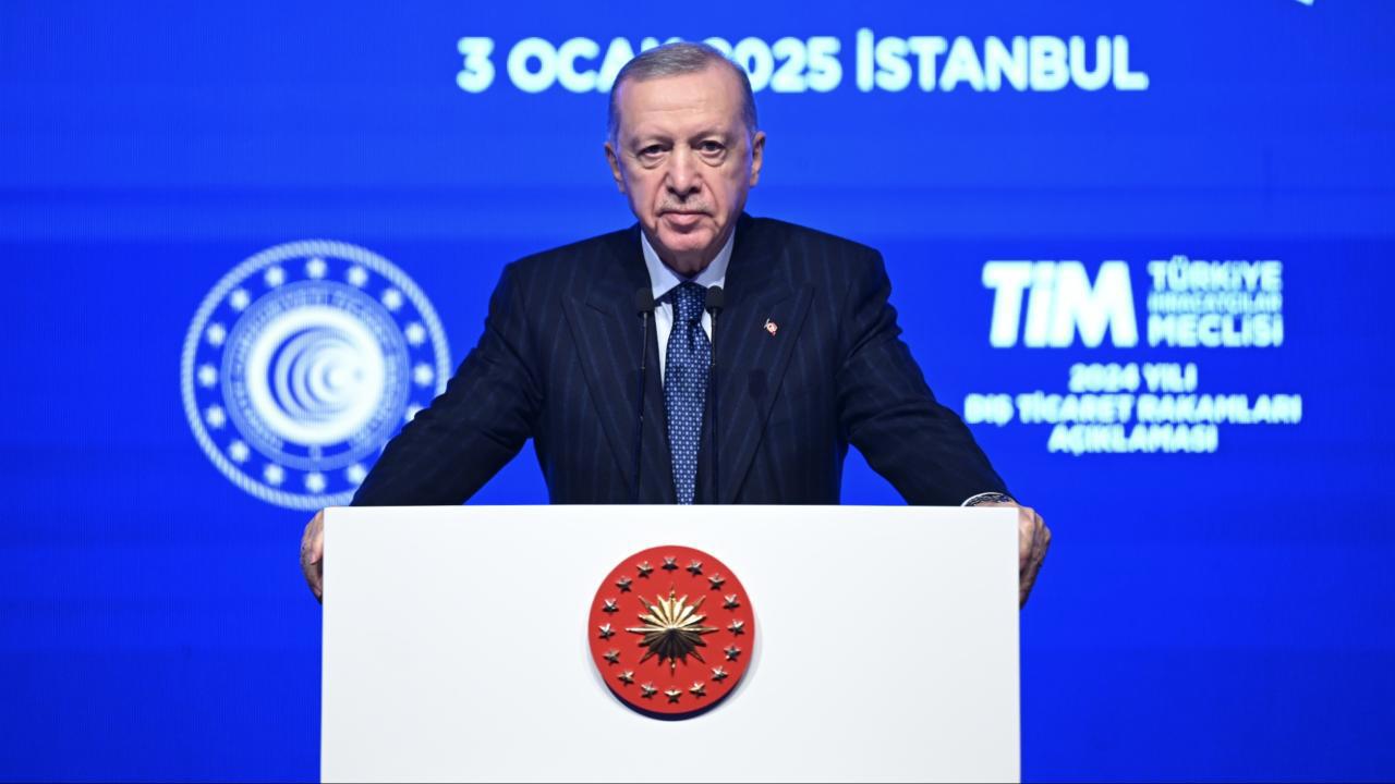 Cumhurbaşkanı Erdoğan'dan İhracat Açıklaması: 2024 hedefimiz 262 milyar dolar