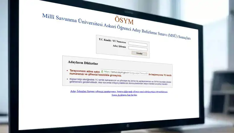 2025 MSÜ Sınav Sonuçları: ÖSYM AİS Ekranı Açıldı mı, Ne Zaman Öğrenilecek?