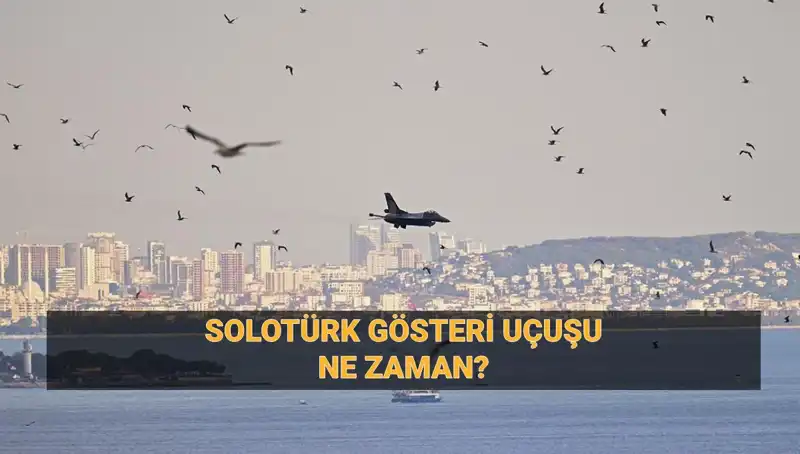 İzmit Semalarında SOLOTÜRK Coşkusu: Çanakkale Zaferi Uçuşları