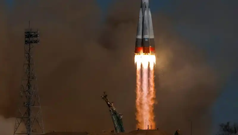 Amerikalı ve İki Rus Astronot Uzaya Yolculuk için Soyuz MS-27 ile Yola Çıktı
