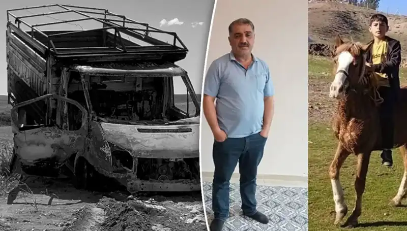Diyarbakır'da Vahşice Öldürülen Baba ve Oğulun Acı Vedası