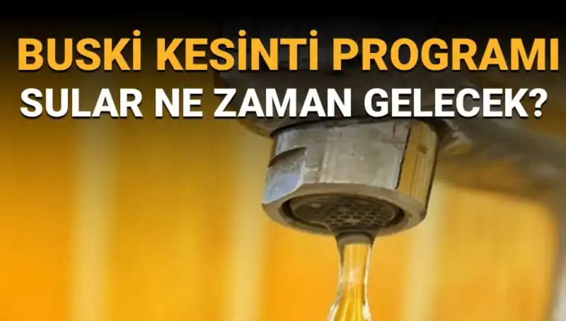 Bursa Nilüfer'de Su Kesintisi Ne Zaman Sona Erecek? İşte Detaylar!