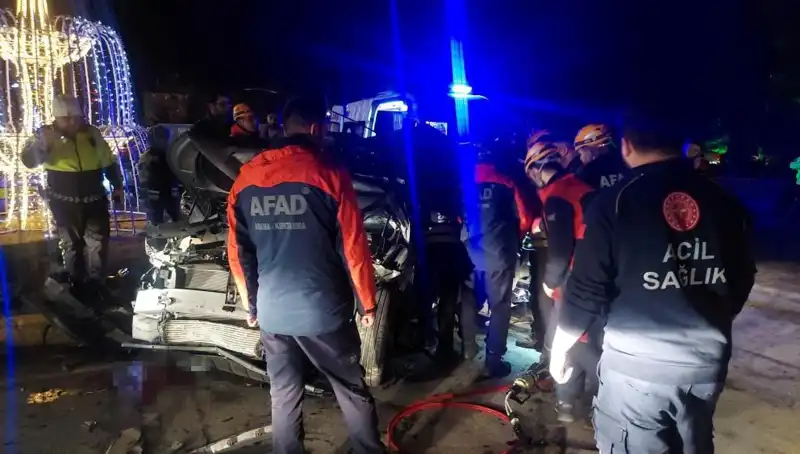 Erzurum'da Şok Kaza: Altı Aracı Biçen Sürücü Gözaltında!