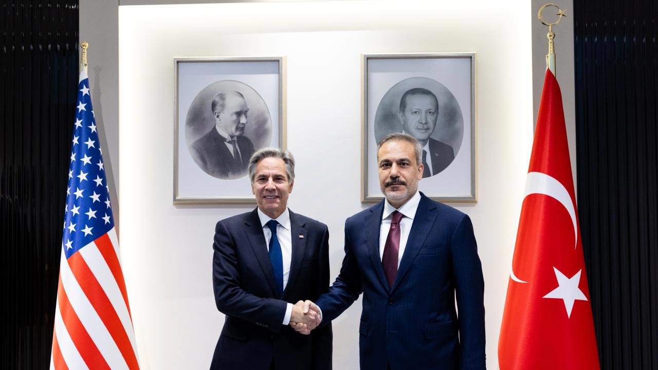 Türkiye İçin Önemli Diplomasi Hamlesi: Bakan Fidan, ABD Dışişleri Bakanı Blinken ile Görüştü