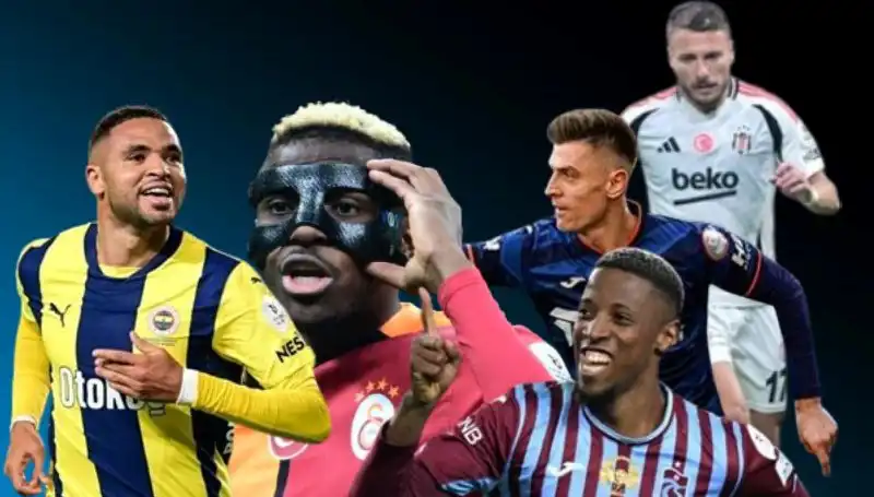 Süper Lig’de Gol Krallığı Yarışı: Osimhen, Banza ve En-Nesyri'nin Golleri Sıkça Soruluyor!